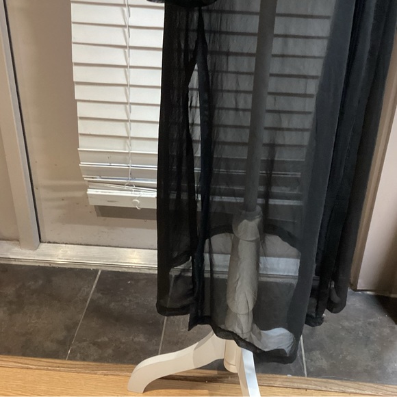 Rouge Black Mesh Cardigan - Picture 3 of 6